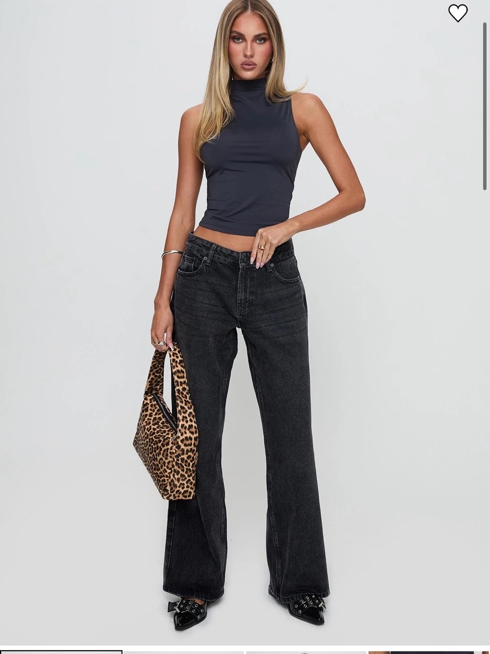 Princess Polly Mid Rise Relaxed Jeans